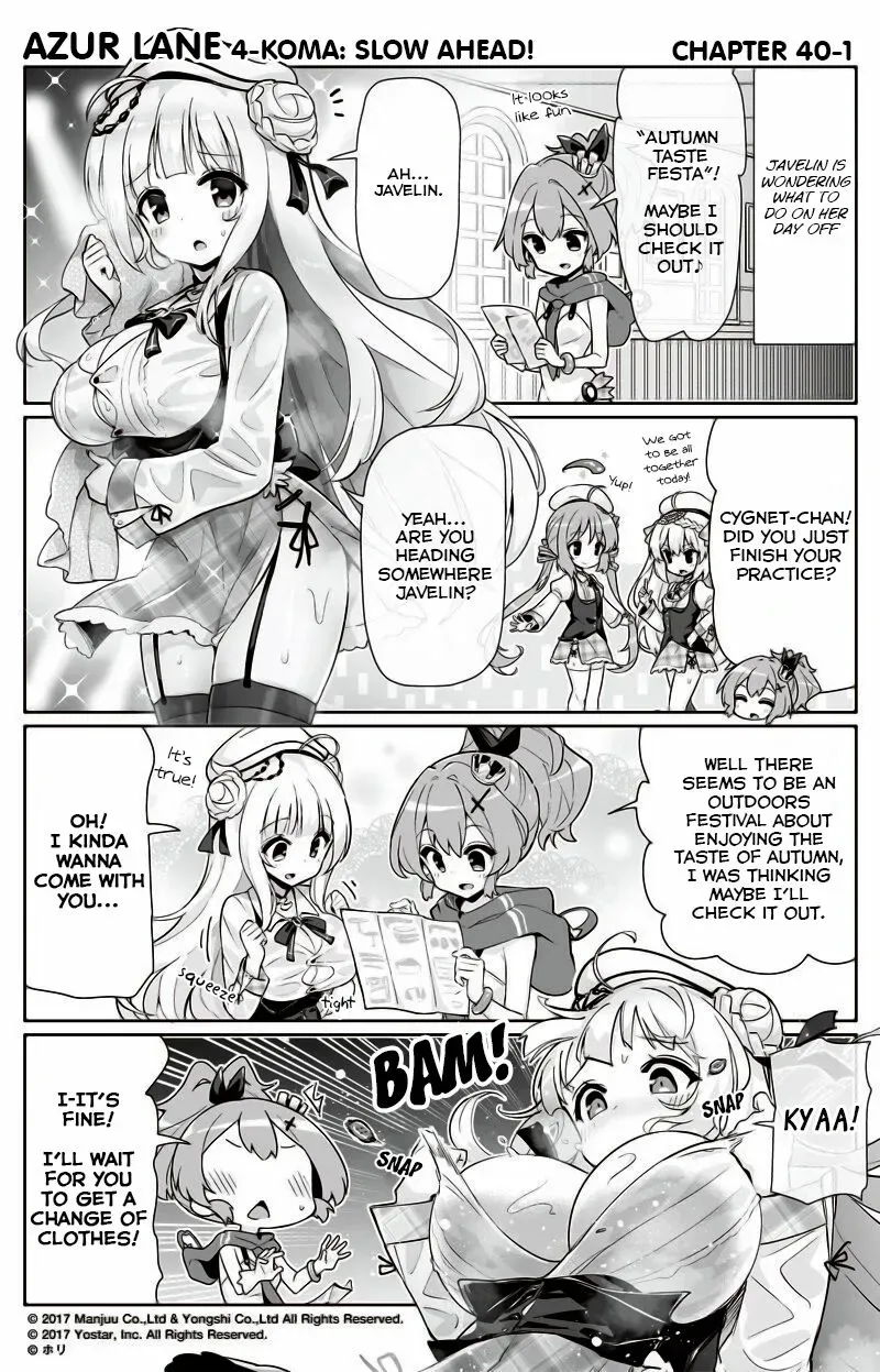 Azur Lane: Bisoku Zensin! Chapter 40 page 1 - 