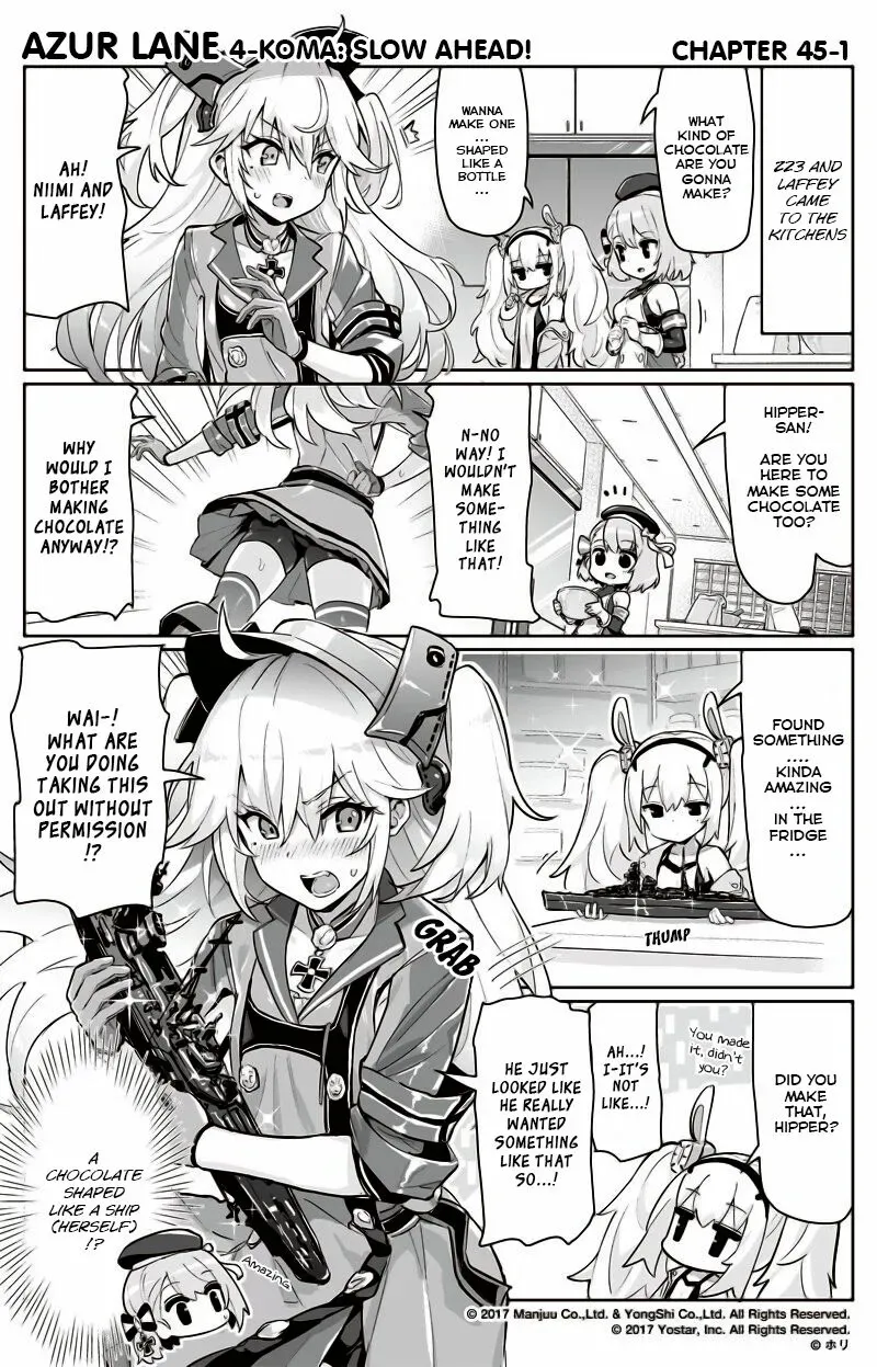 Azur Lane: Bisoku Zensin! Chapter 45 page 1 - 