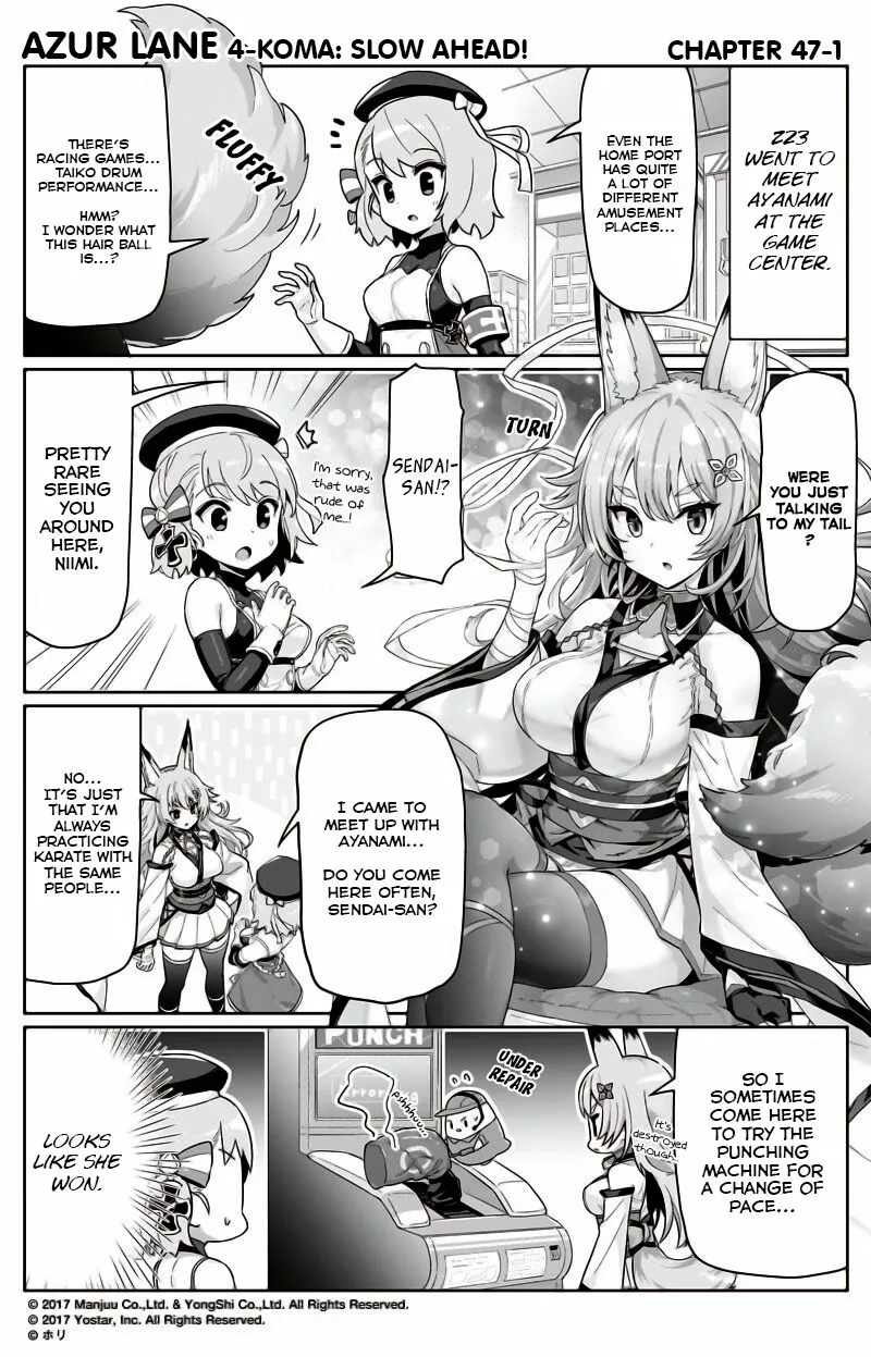 Azur Lane: Bisoku Zensin! Chapter 47 page 1 - 