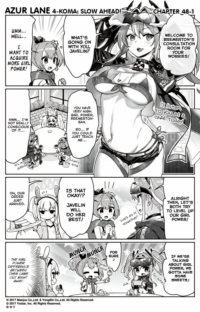 Azur Lane: Bisoku Zensin! Chapter 48 page 1 - 