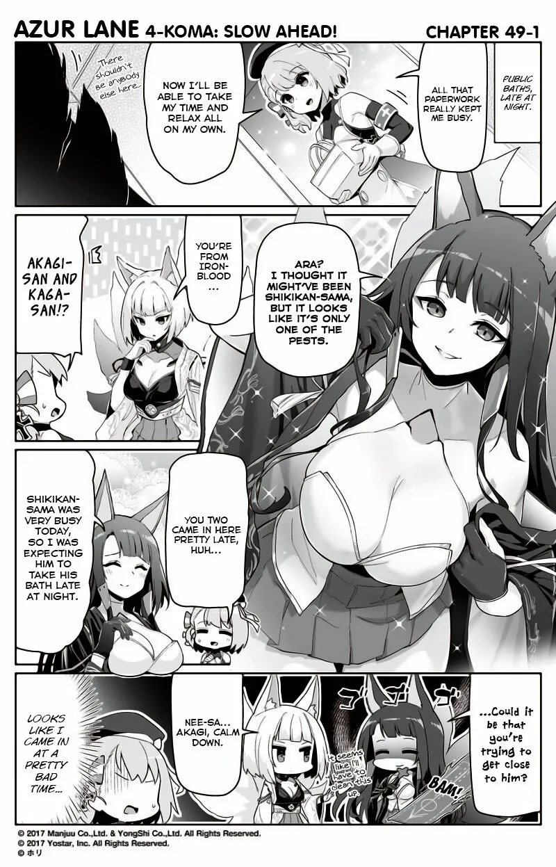 Azur Lane: Bisoku Zensin! Chapter 49 page 1 - 