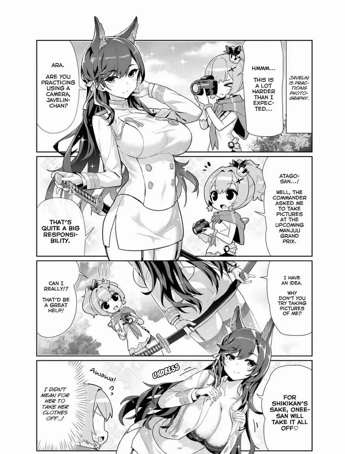 Azur Lane: Bisoku Zensin! Chapter 50.1 page 3 - 