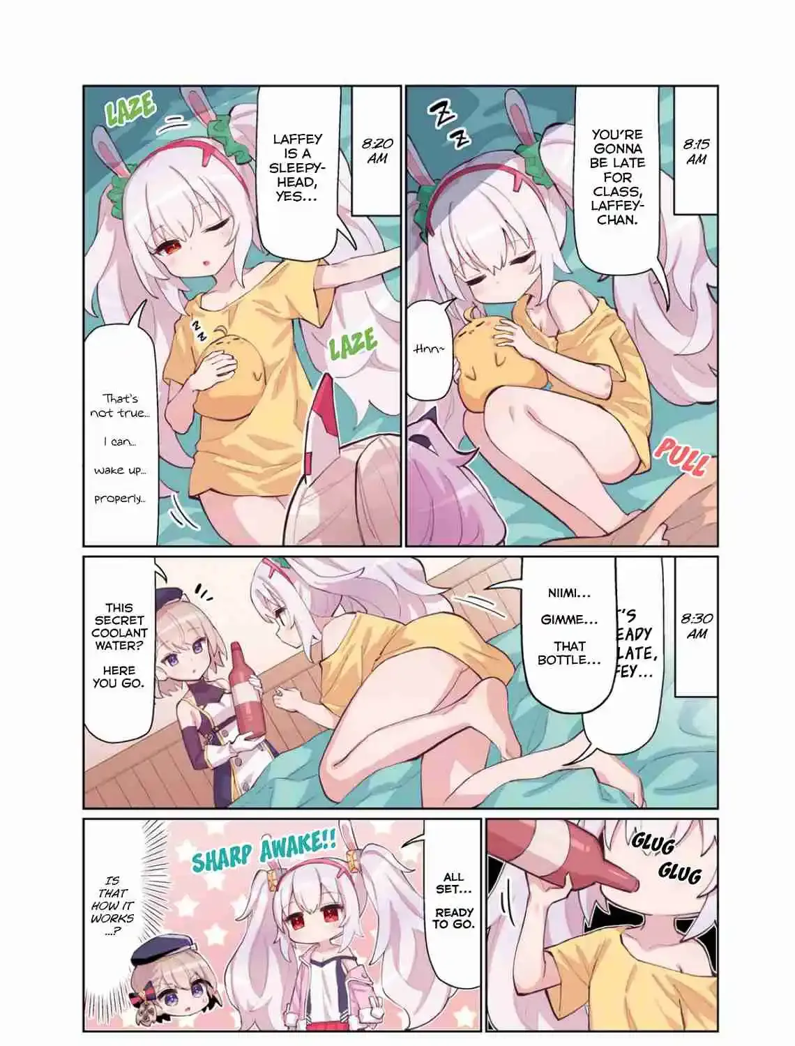 Azur Lane: Bisoku Zensin! Chapter 50.3 page 1 - 