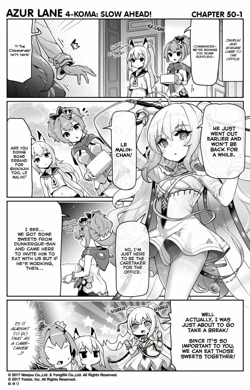 Azur Lane: Bisoku Zensin! Chapter 50 page 1 - 