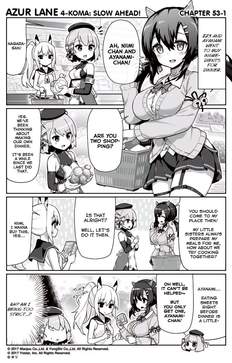 Azur Lane: Bisoku Zensin! Chapter 53 page 1 - 