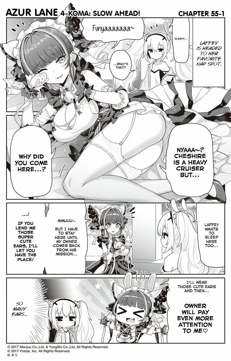 Azur Lane: Bisoku Zensin! Chapter 55 page 1 - 