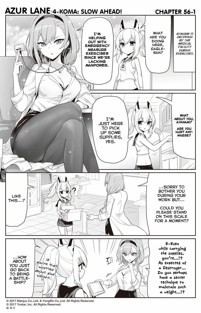 Azur Lane: Bisoku Zensin! Chapter 56 page 1 - 