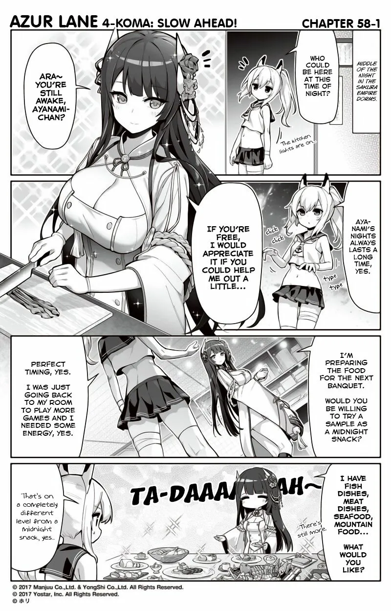 Azur Lane: Bisoku Zensin! Chapter 58 page 1 - 