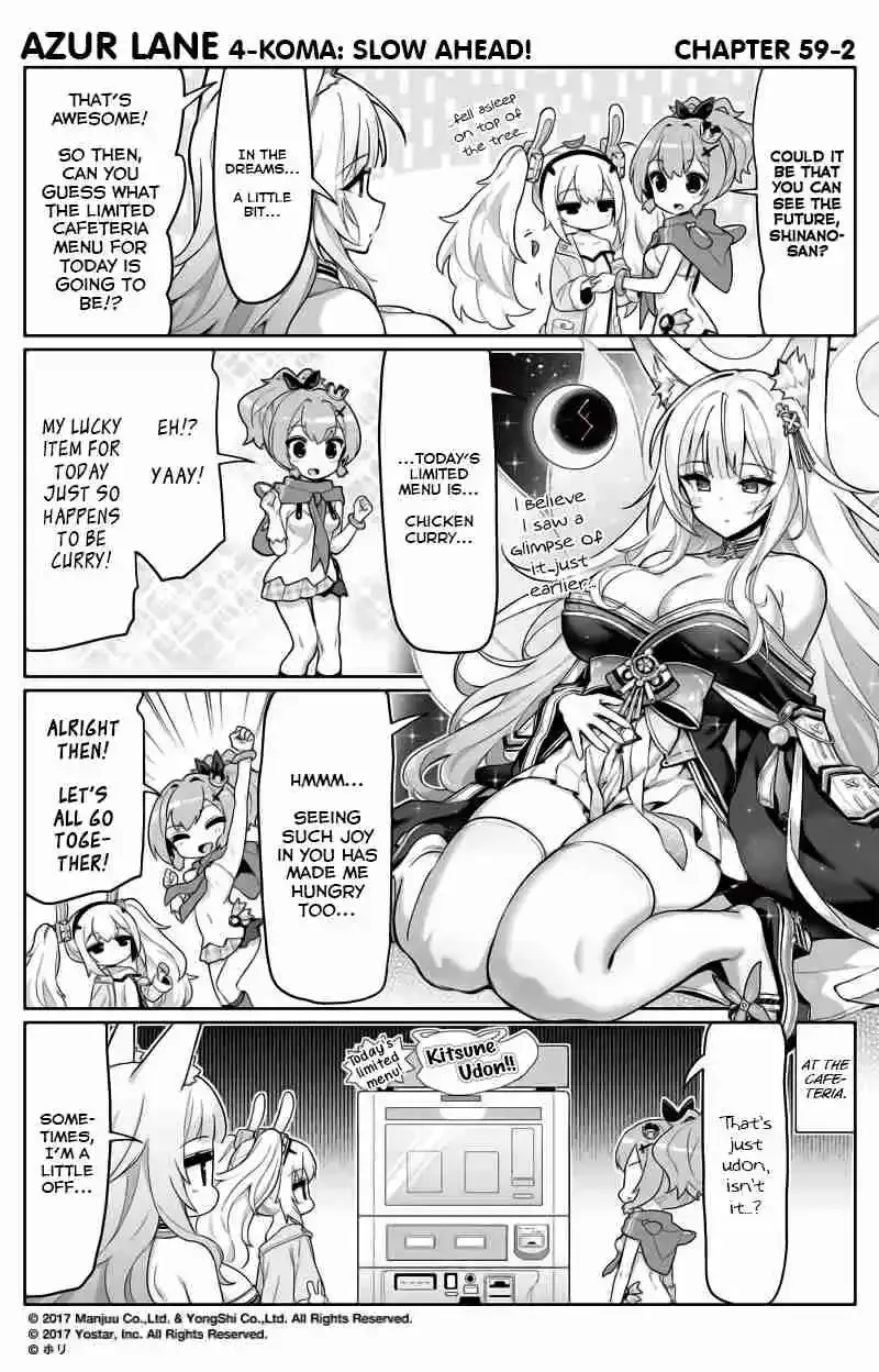 Azur Lane: Bisoku Zensin! Chapter 59 page 1 - 