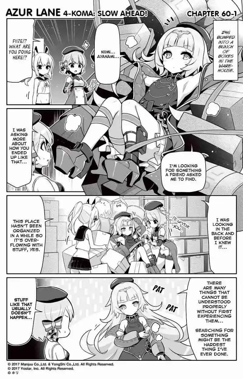 Azur Lane: Bisoku Zensin! Chapter 60 page 1 - 