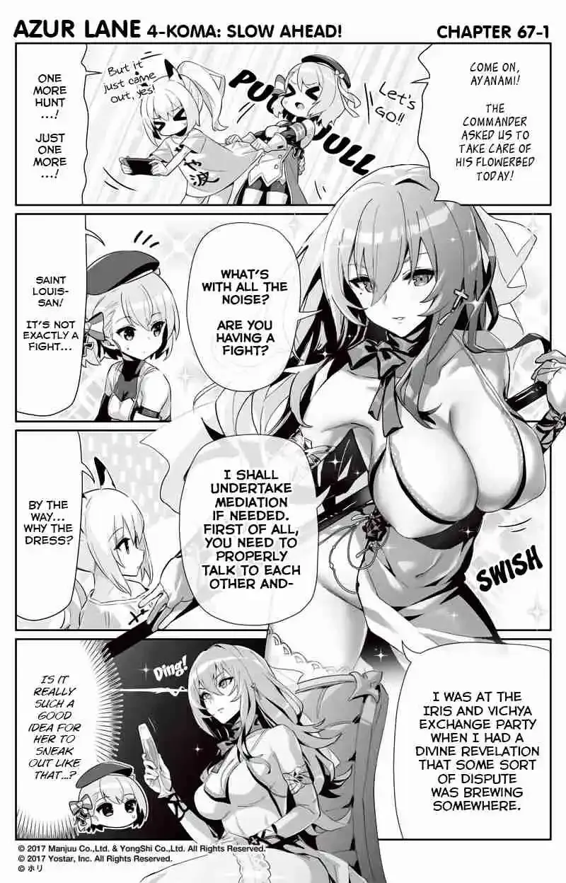 Azur Lane: Bisoku Zensin! Chapter 67 page 1 - 