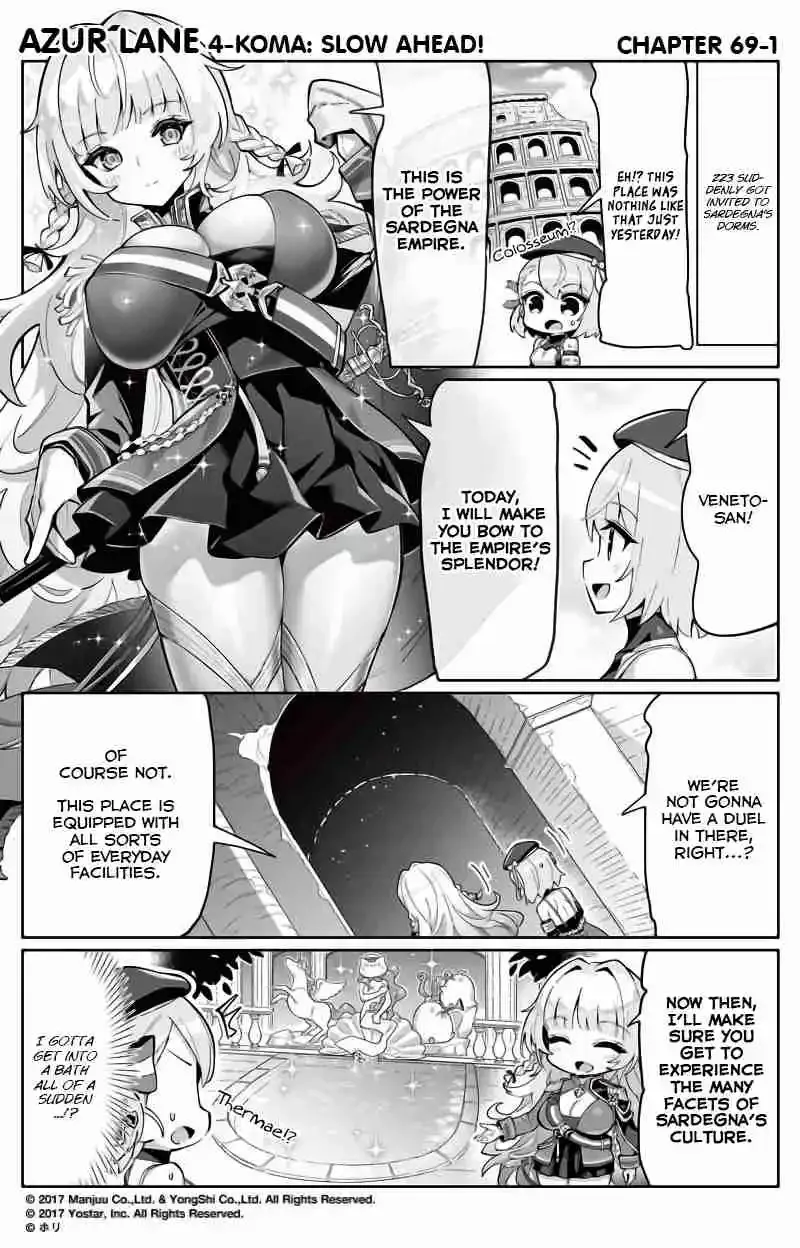 Azur Lane: Bisoku Zensin! Chapter 69 page 1 - 