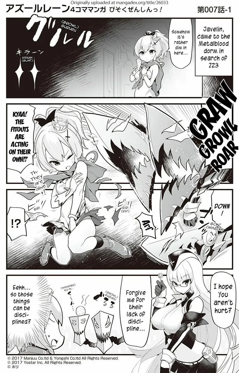 Azur Lane: Bisoku Zensin! Chapter 7 page 1 - 