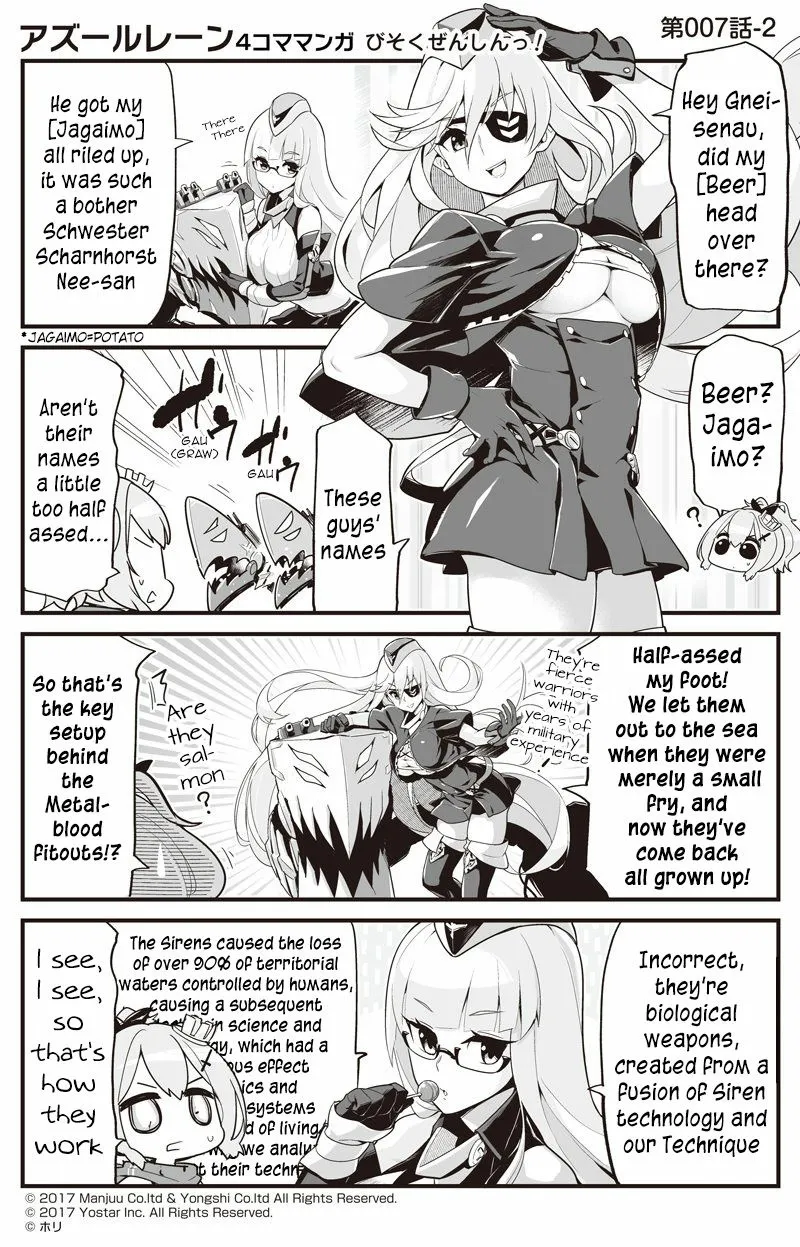 Azur Lane: Bisoku Zensin! Chapter 7 page 2 - 