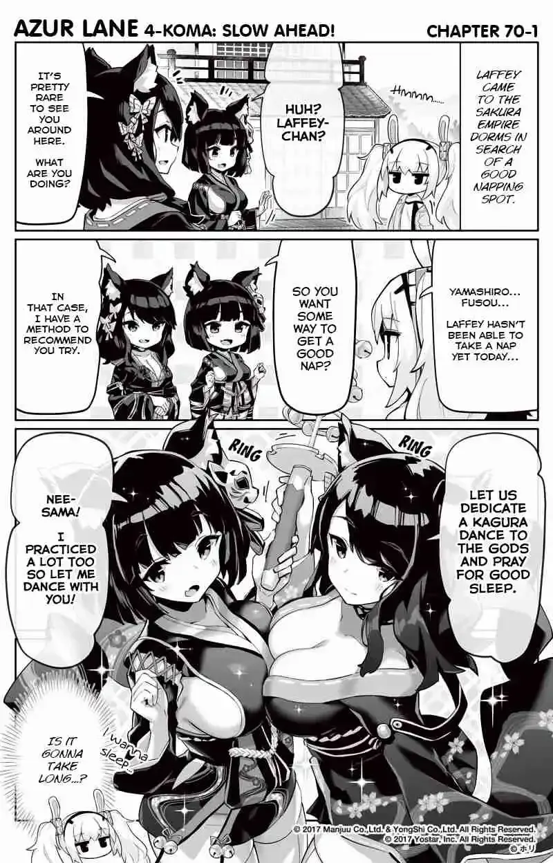 Azur Lane: Bisoku Zensin! Chapter 70 page 1 - 