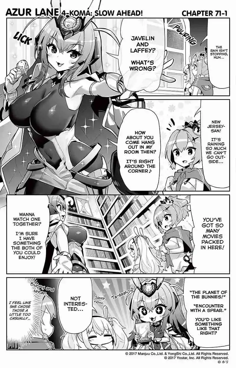 Azur Lane: Bisoku Zensin! Chapter 71 page 1 - 