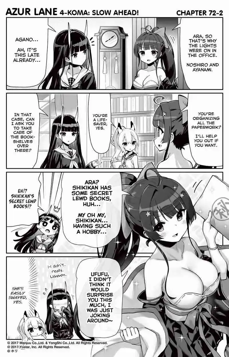 Azur Lane: Bisoku Zensin! Chapter 72 page 2 - 