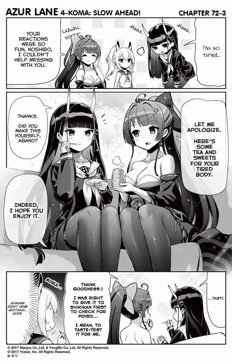 Azur Lane: Bisoku Zensin! Chapter 72 page 3 - 