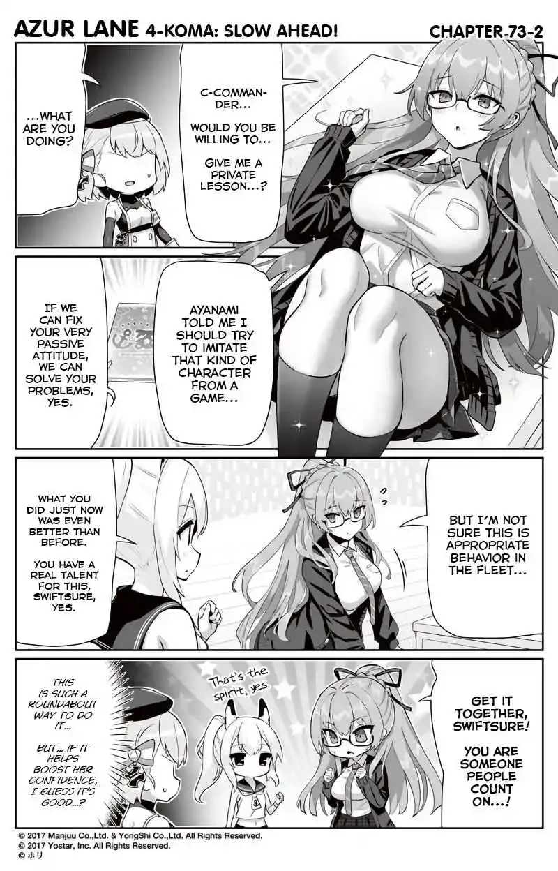 Azur Lane: Bisoku Zensin! Chapter 73 page 2 - 