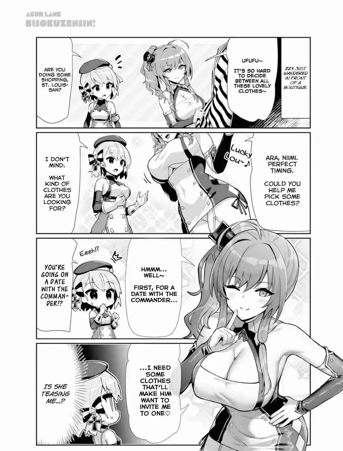 Azur Lane: Bisoku Zensin! Chapter 76.1 page 3 - 