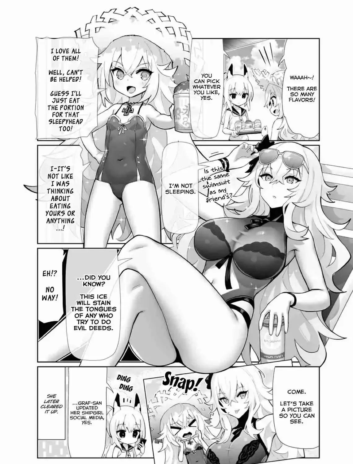 Azur Lane: Bisoku Zensin! Chapter 76.2 page 8 - 