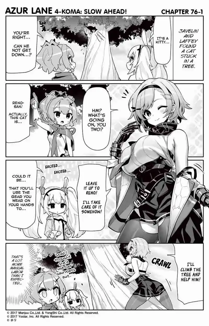 Azur Lane: Bisoku Zensin! Chapter 76 page 1 - 