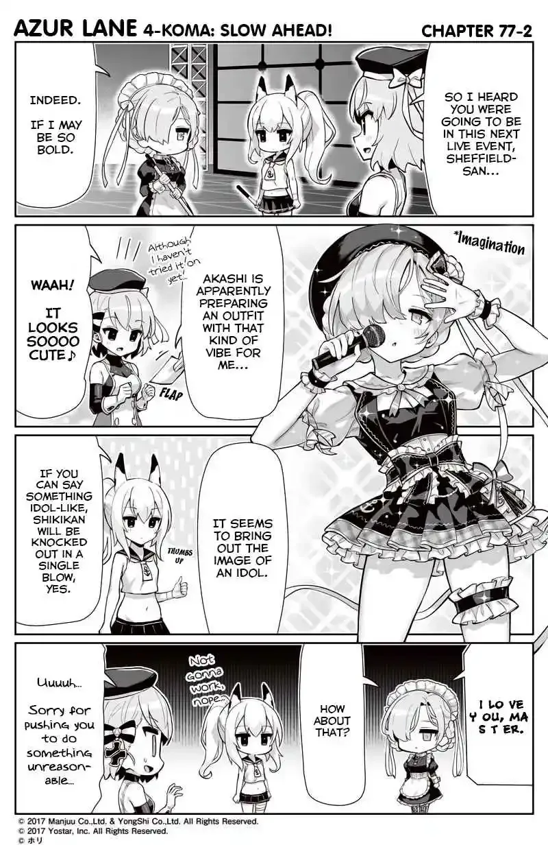 Azur Lane: Bisoku Zensin! Chapter 77 page 2 - 