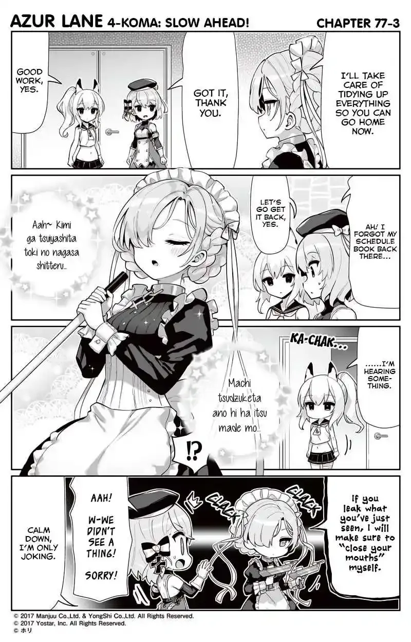 Azur Lane: Bisoku Zensin! Chapter 77 page 3 - 
