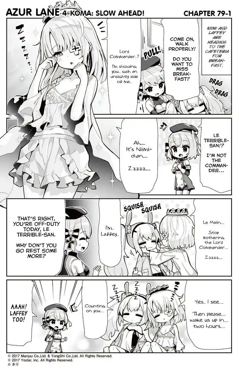 Azur Lane: Bisoku Zensin! Chapter 79 page 1 - 