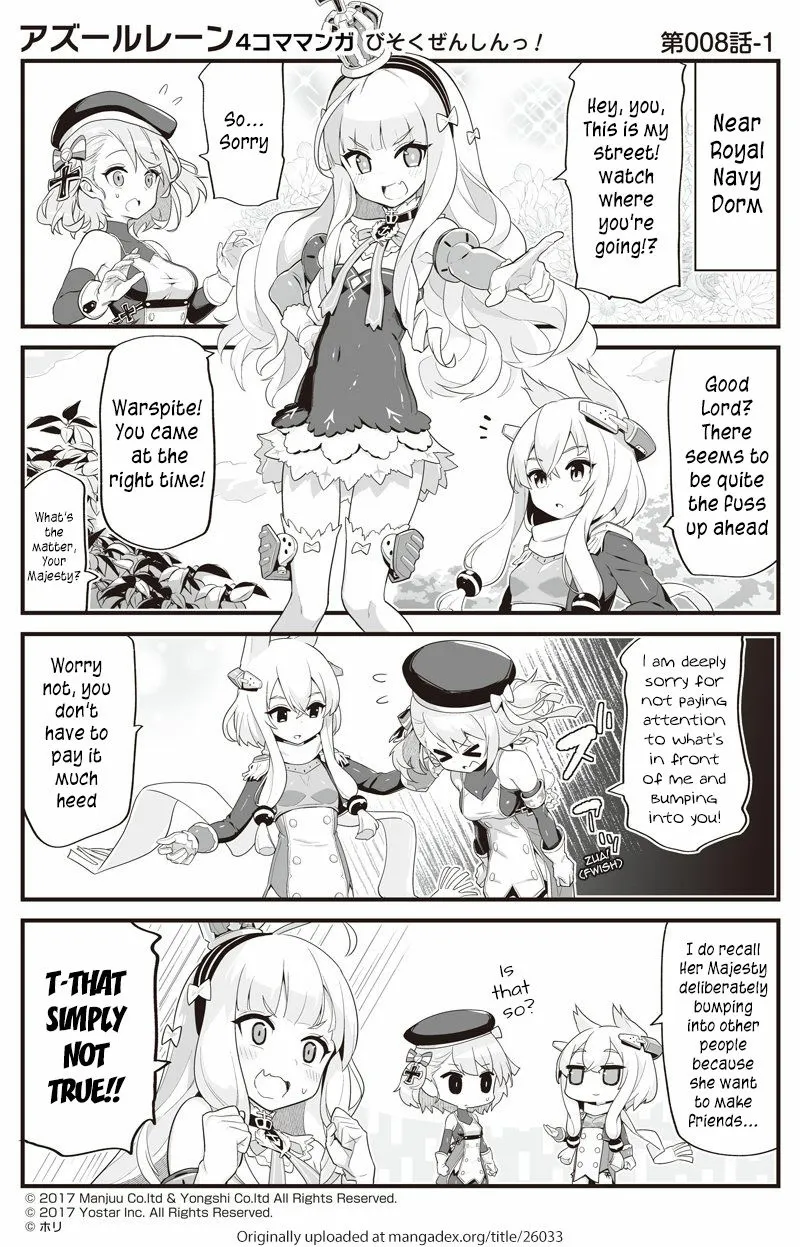 Azur Lane: Bisoku Zensin! Chapter 8 page 1 - 