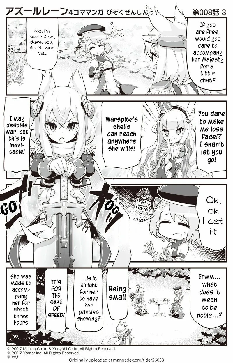 Azur Lane: Bisoku Zensin! Chapter 8 page 3 - 