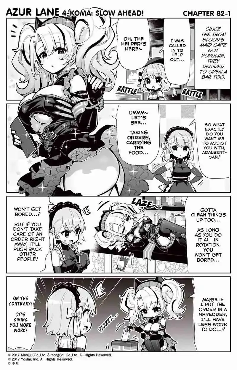 Azur Lane: Bisoku Zensin! Chapter 82 page 1 - 