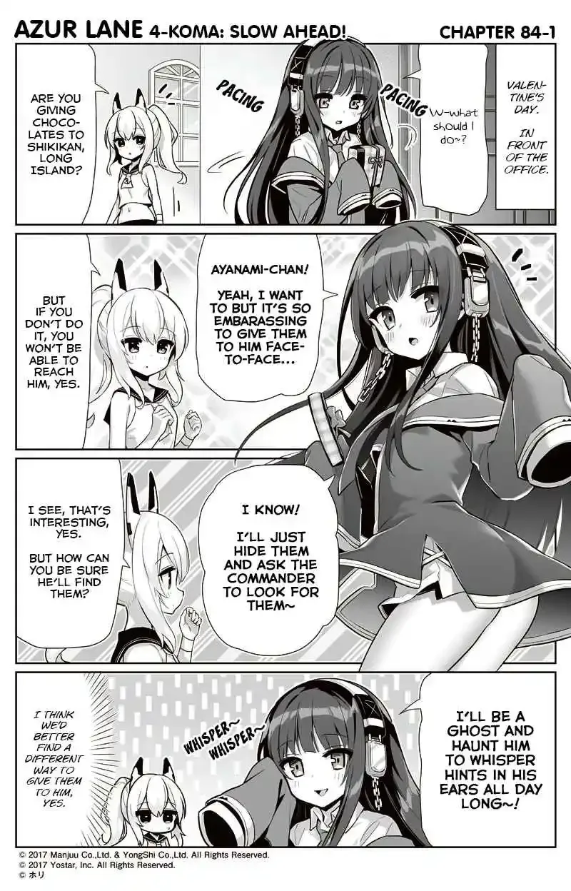 Azur Lane: Bisoku Zensin! Chapter 84 page 1 - 