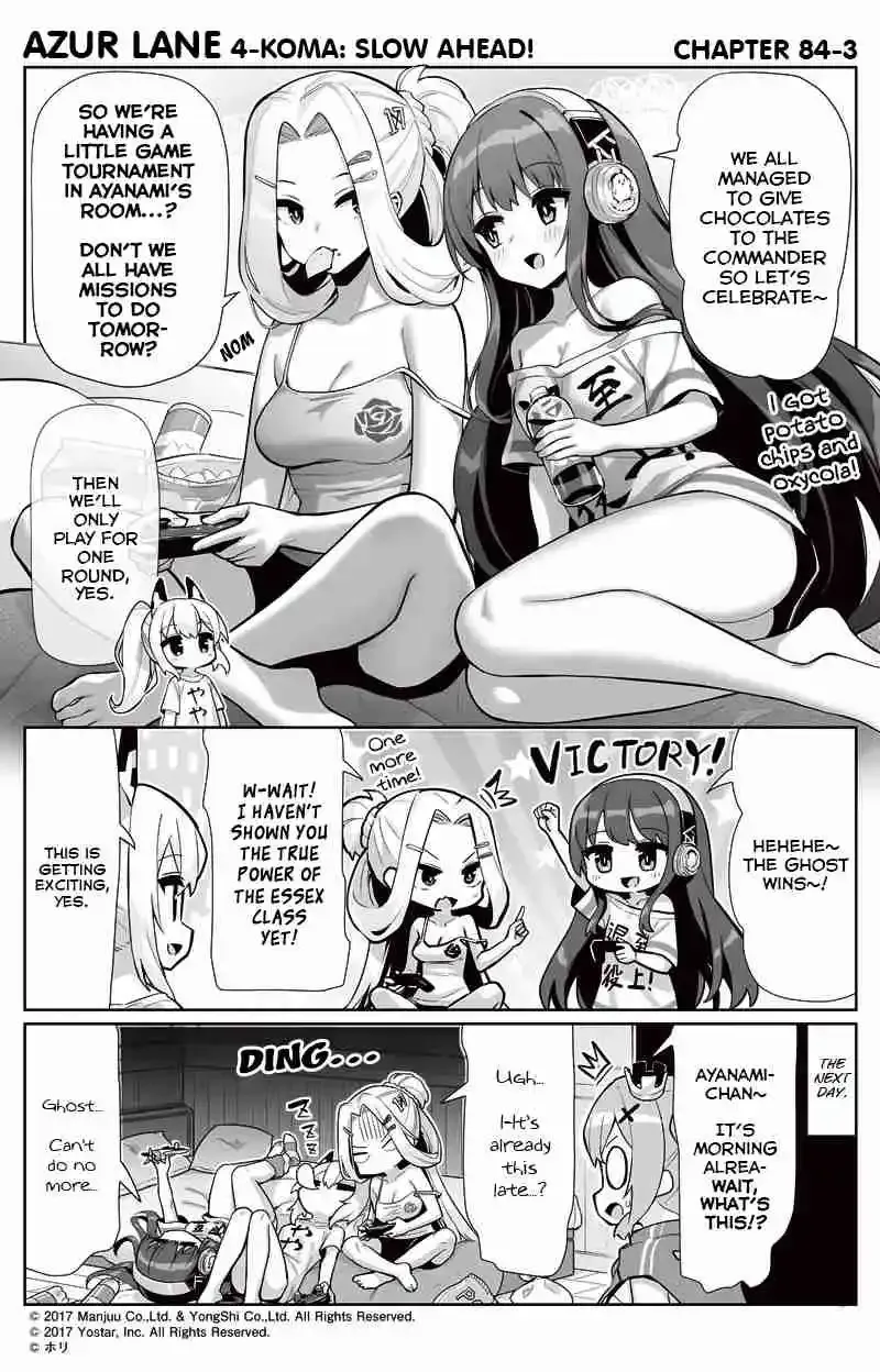 Azur Lane: Bisoku Zensin! Chapter 84 page 3 - 