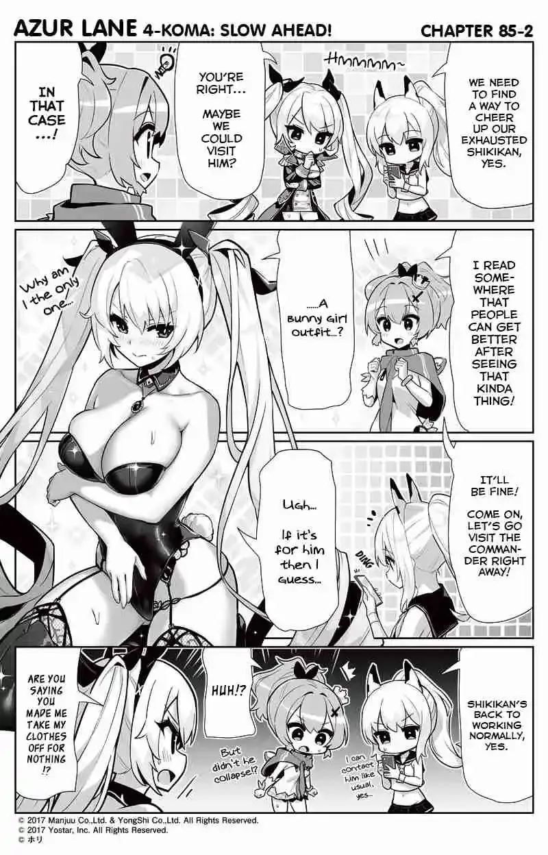 Azur Lane: Bisoku Zensin! Chapter 85 page 2 - 