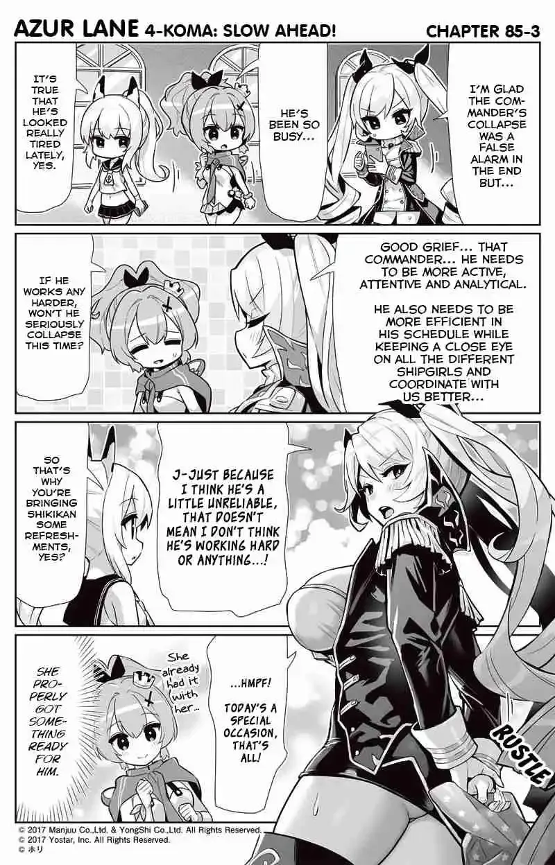Azur Lane: Bisoku Zensin! Chapter 85 page 3 - 