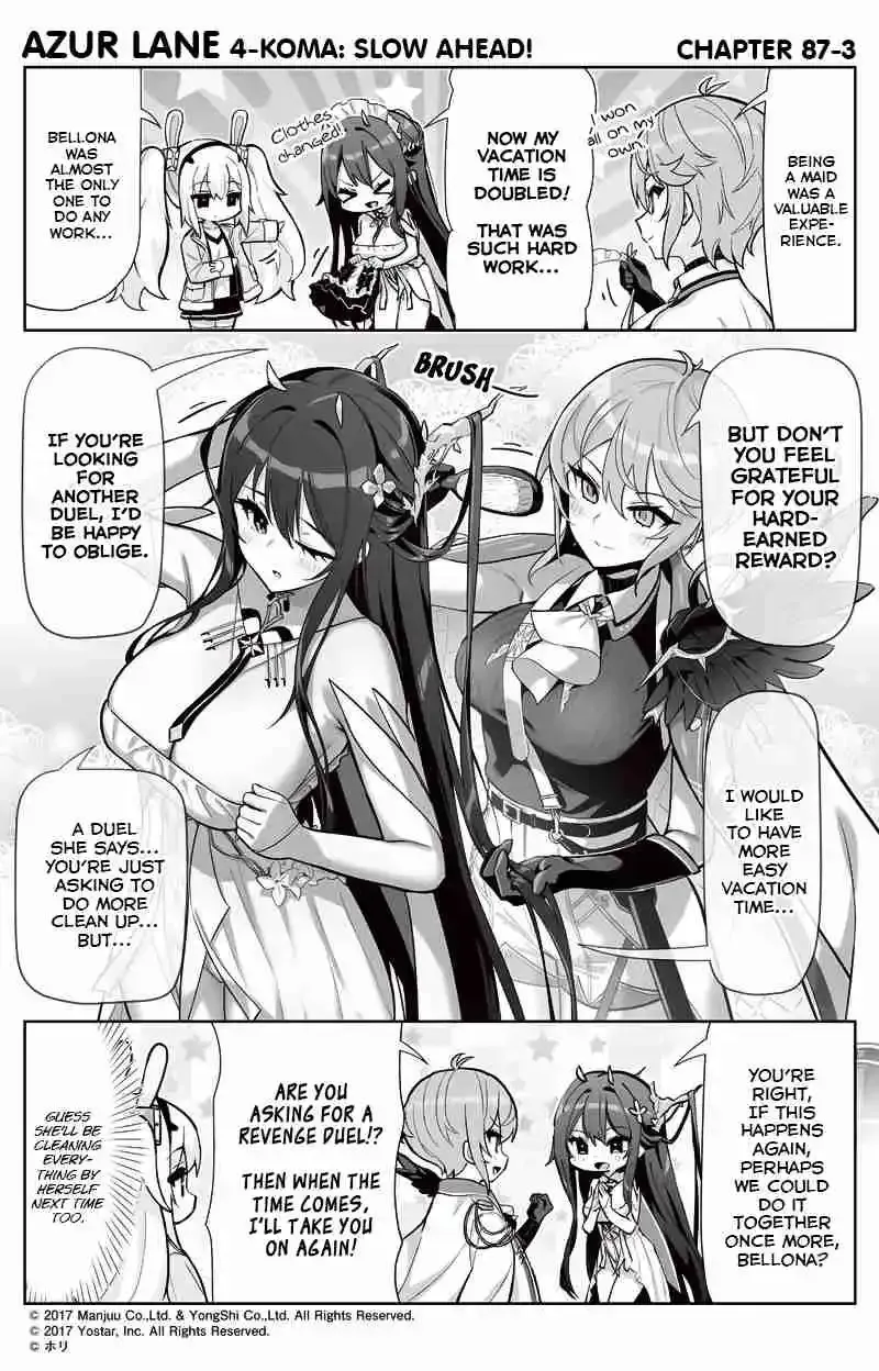 Azur Lane: Bisoku Zensin! Chapter 87 page 3 - 
