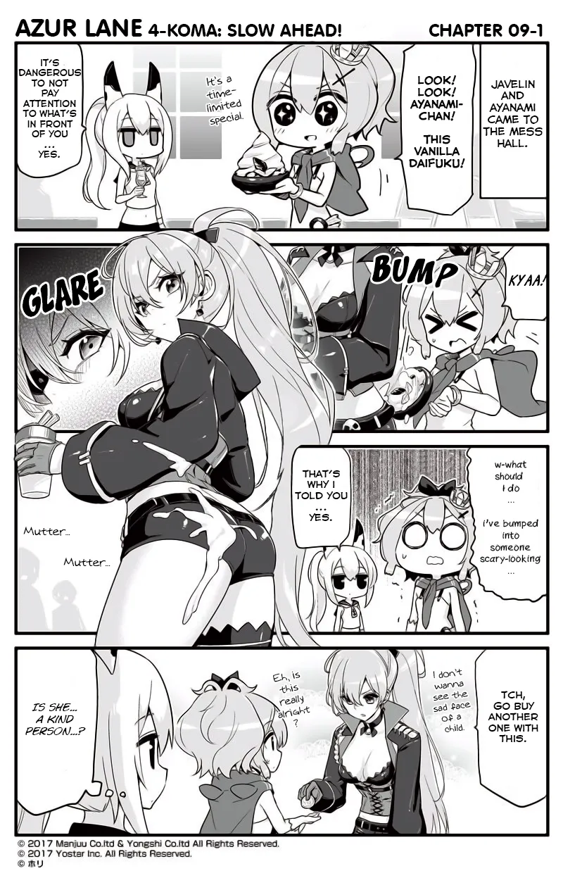 Azur Lane: Bisoku Zensin! Chapter 9 page 1 - 