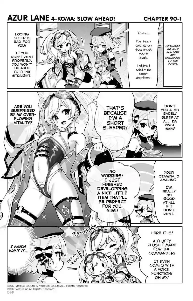 Azur Lane: Bisoku Zensin! Chapter 90 page 1 - 