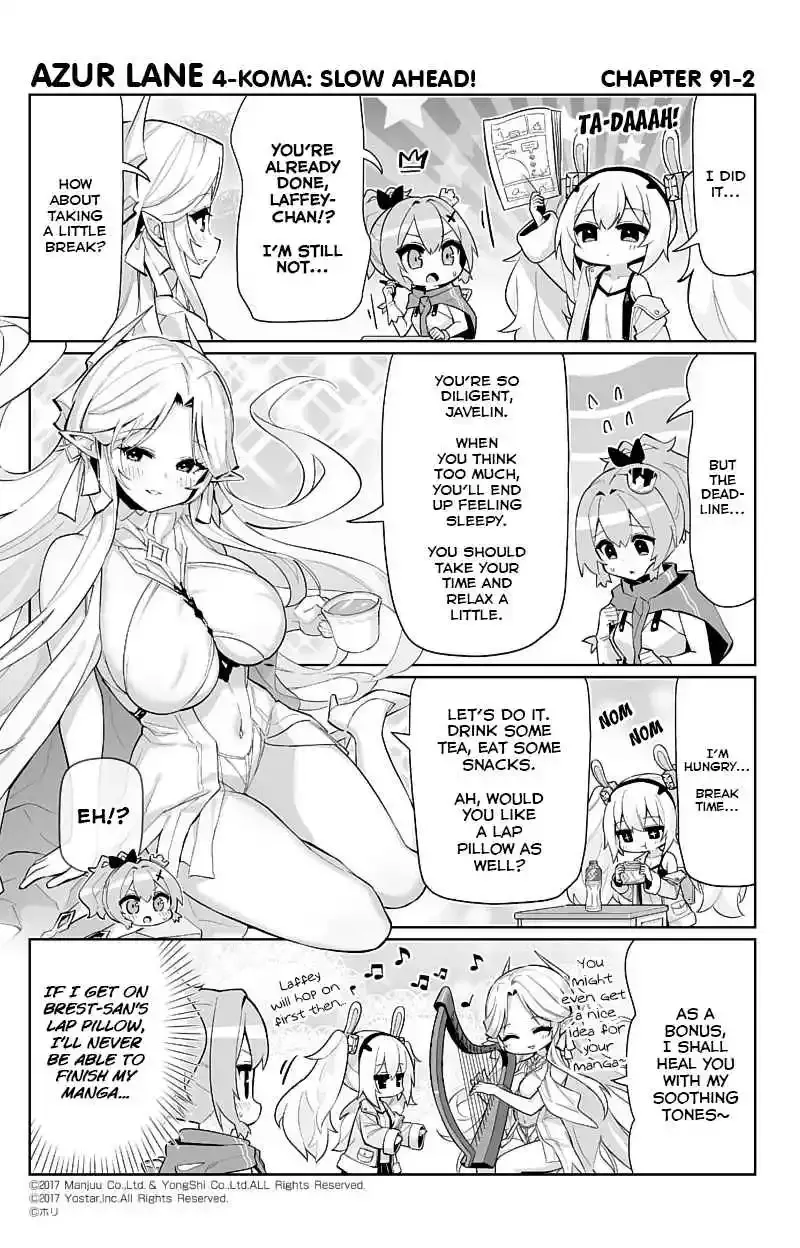 Azur Lane: Bisoku Zensin! Chapter 91 page 2 - 