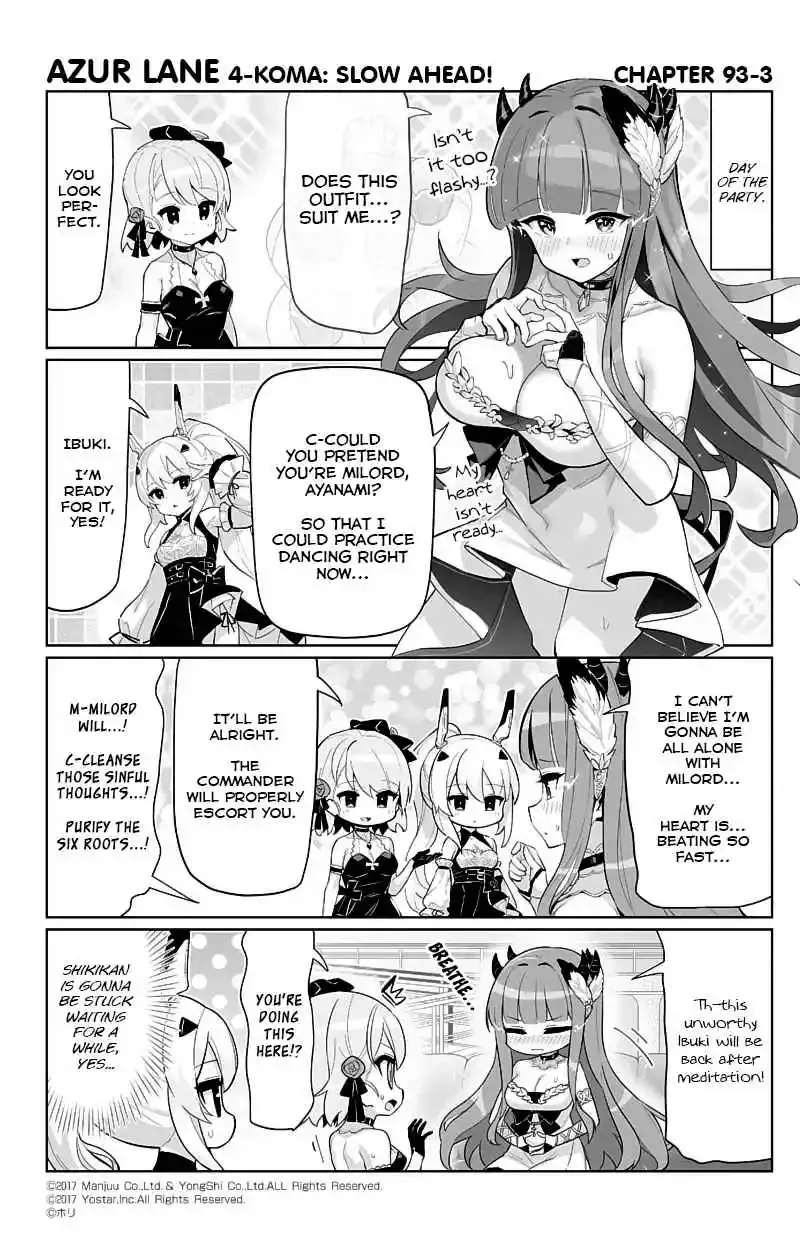 Azur Lane: Bisoku Zensin! Chapter 93 page 3 - 