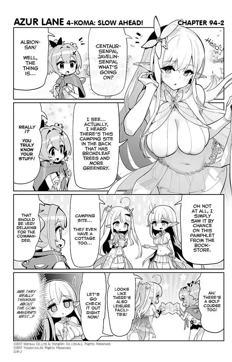 Azur Lane: Bisoku Zensin! Chapter 94 page 2 - 