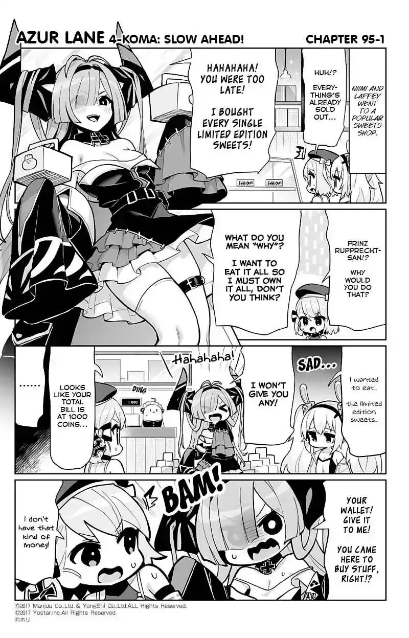 Azur Lane: Bisoku Zensin! Chapter 95 page 1 - 