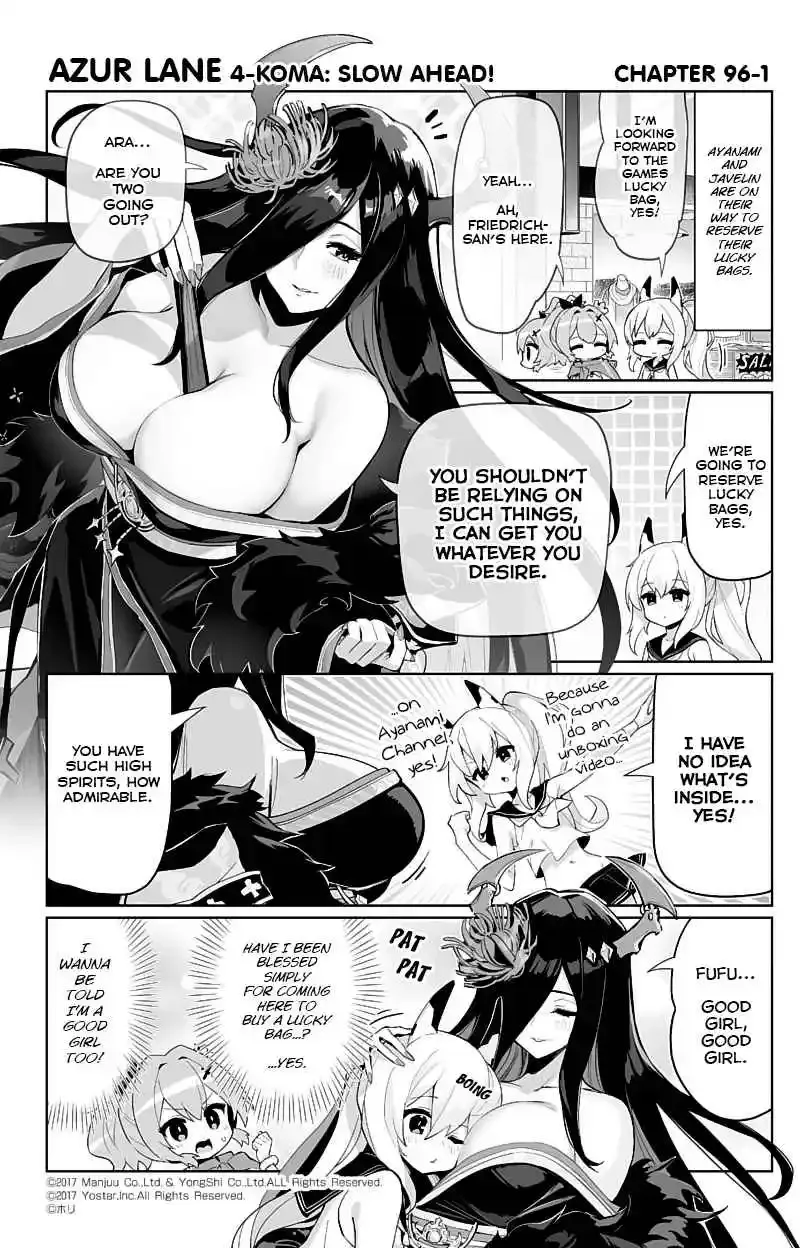 Azur Lane: Bisoku Zensin! Chapter 96 page 1 - 