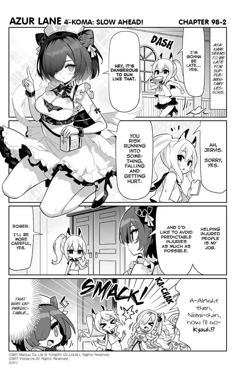 Azur Lane: Bisoku Zensin! Chapter 98 page 2 - 