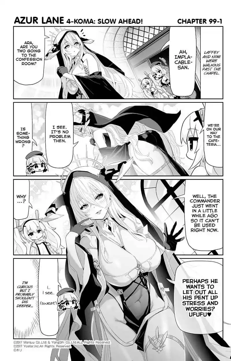 Azur Lane: Bisoku Zensin! Chapter 99 page 1 - 