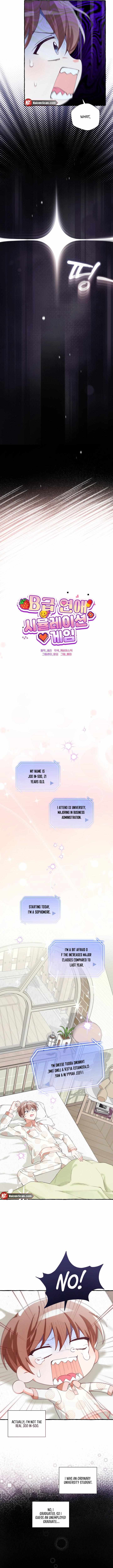 B-Grade Dating Simulation Game Chapter 1 page 9 - 
