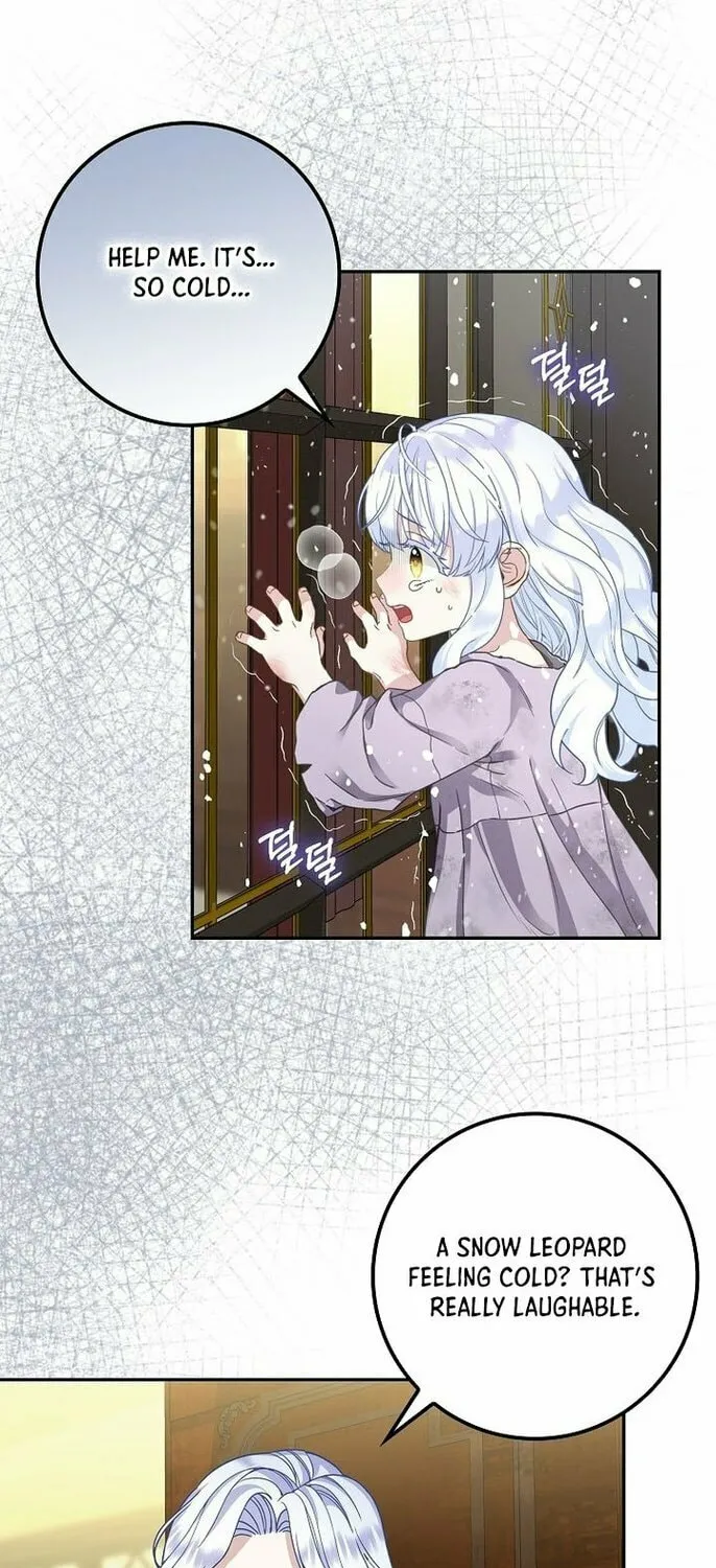 Baby Snow Leopard of the Black Leopard Family Chapter 1 page 47 - 