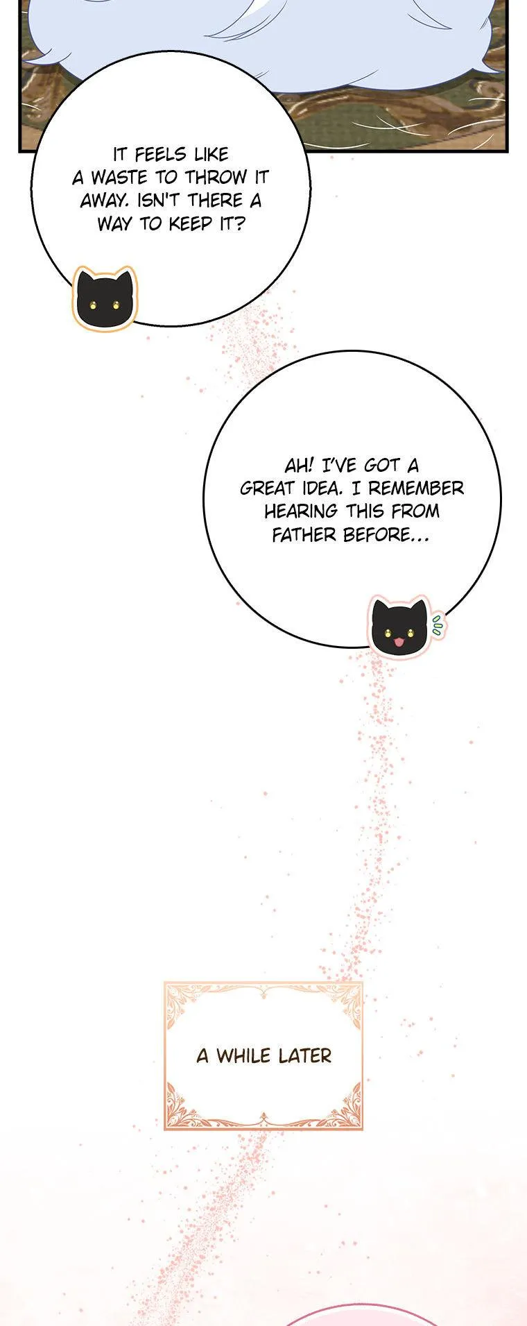 Baby Snow Leopard of the Black Leopard Family Chapter 52.5 page 12 - 