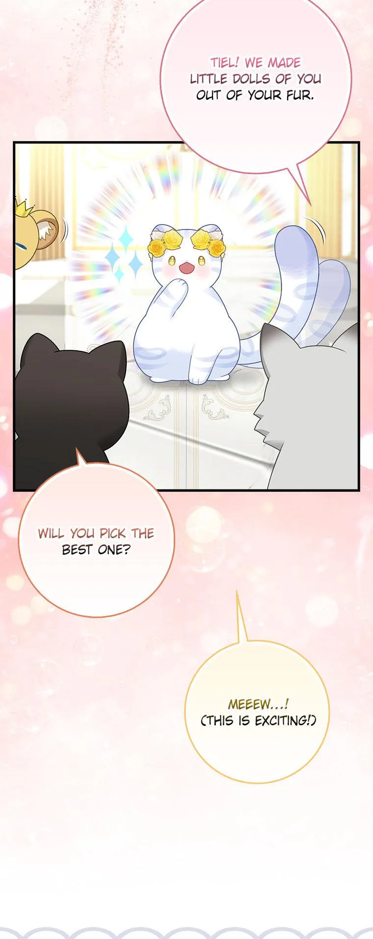 Baby Snow Leopard of the Black Leopard Family Chapter 52.5 page 13 - 